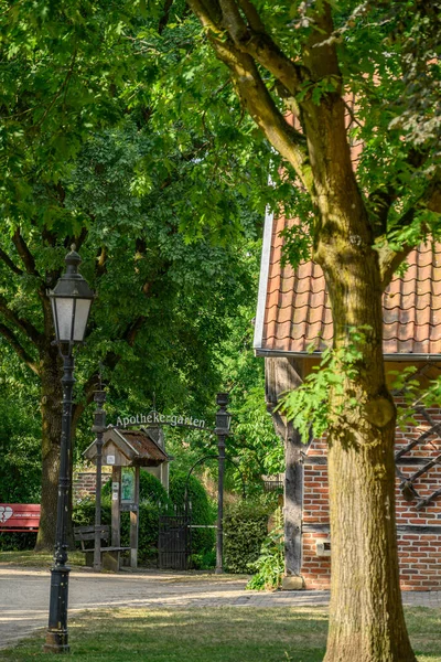 Das Dorf Weseke Münsterland — Stockfoto