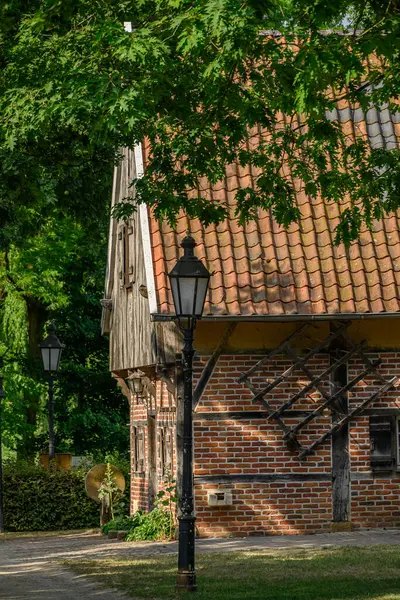 Das Dorf Weseke Münsterland — Stockfoto