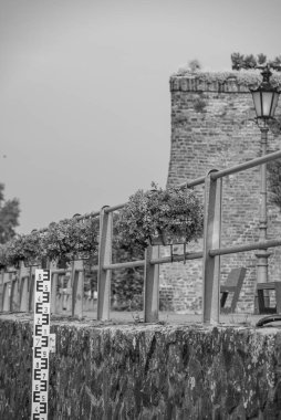 Ren Nehri kıyısındaki Rees şehri.