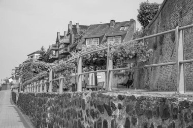 Ren Nehri kıyısındaki Rees şehri.