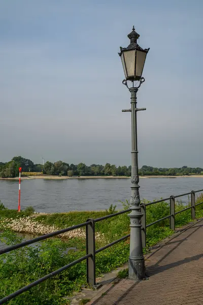 Miasto Rees Nad Rzeką Rhine — Zdjęcie stockowe