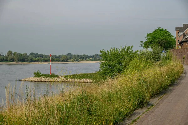 City Rees Rhine River — Stock Photo, Image