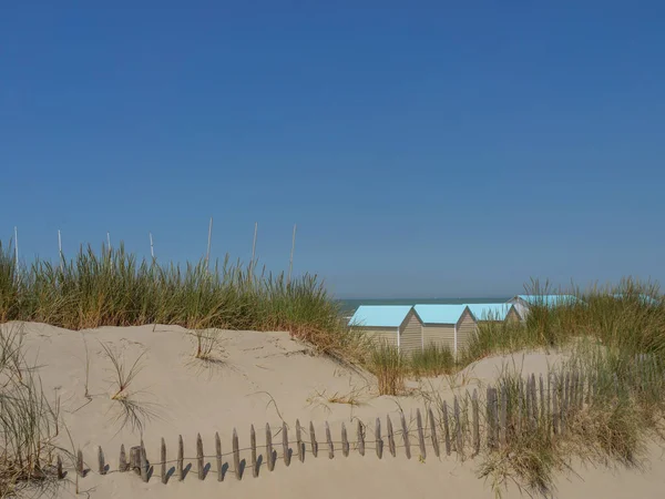 Belgowskie Wybrzeże Morza Północnego — Zdjęcie stockowe