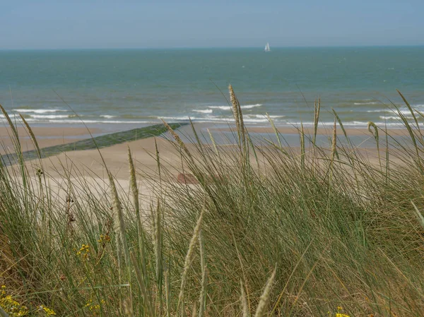 stock image The belgian north sea coast