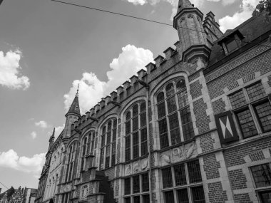 Belçika 'nın eski kenti Gent.