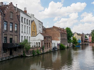 Belçika 'nın eski kenti Gent.