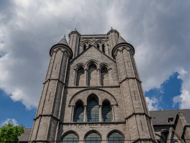 Belçika 'nın eski kenti Gent.