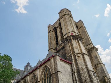 Belçika 'nın eski kenti Gent.