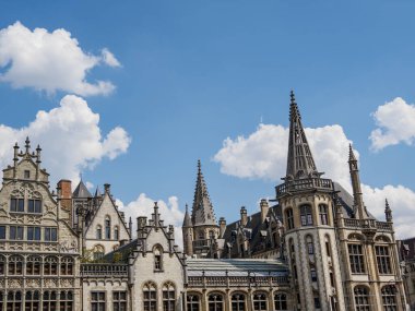 Belçika 'nın eski kenti Gent.