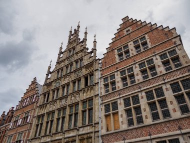 Belçika 'nın eski kenti Gent.