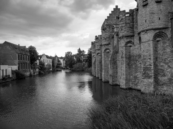 stock image The old city of Gent in Belgium