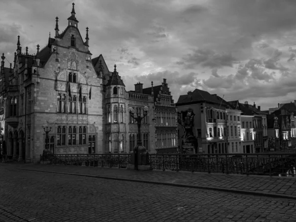 ベルギーの旧市街 — ストック写真
