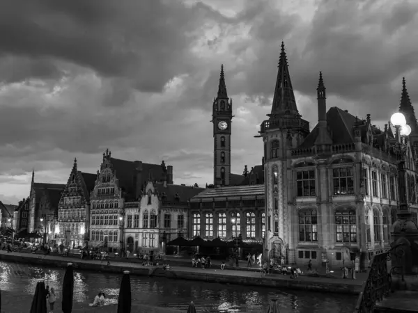 Старе Місто Гент Бельгії — стокове фото