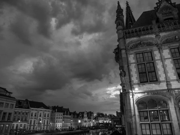 Vieille Ville Gand Belgique — Photo
