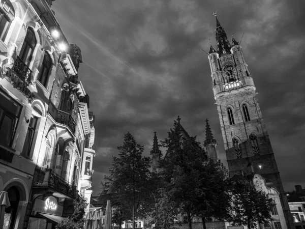 Den Gamla Staden Gent Belgien — Stockfoto