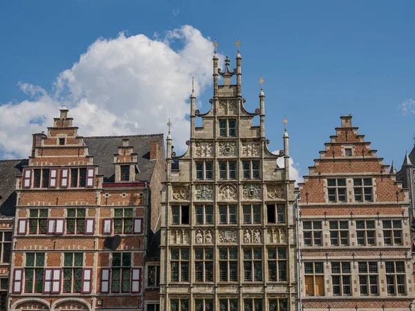 stock image The old city of Gent in Belgium