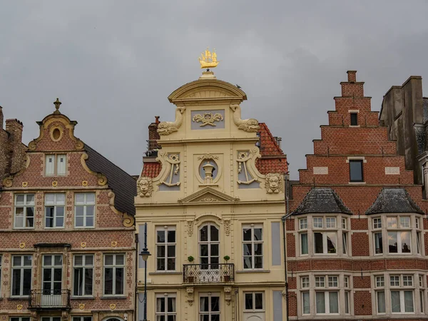 Старый Город Гент Бельгии — стоковое фото