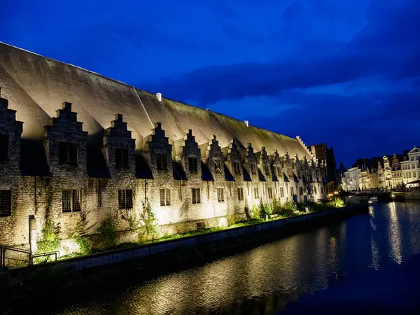 stock image The old city of Gent in Belgium