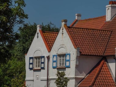 Belçika 'nın kuzey sahilindeki De Haan plajı.