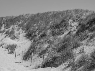 Belçika 'nın kuzey sahilindeki De Haan plajı.