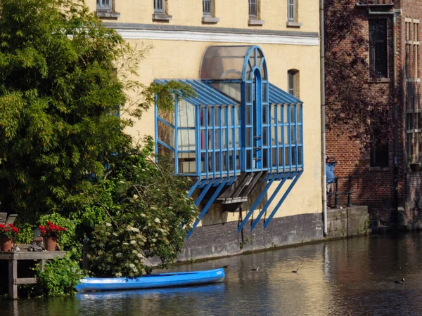 stock image The old city of Gent in belgium