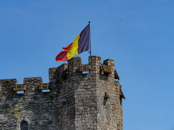 stock image The old city of Gent in belgium