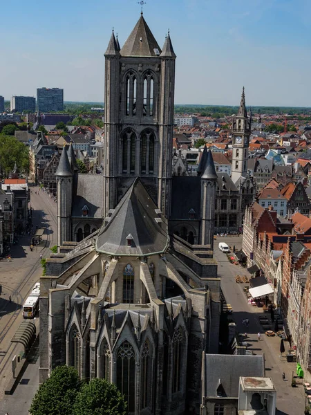 Ciudad Vieja Gent Bélgica —  Fotos de Stock