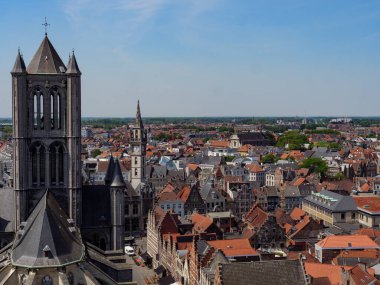 Belçika 'nın eski kenti Gent.