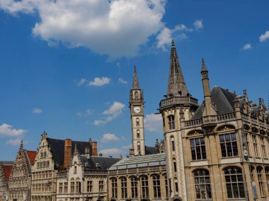 Belçika 'nın eski kenti Gent.