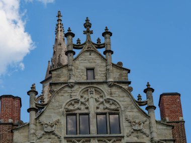 Belçika 'nın eski kenti Gent.