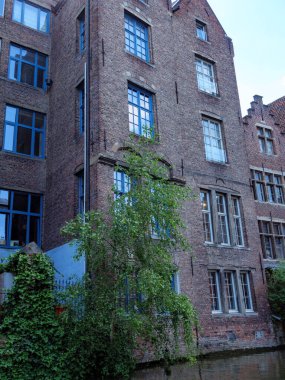 Belçika 'nın eski kenti Gent.