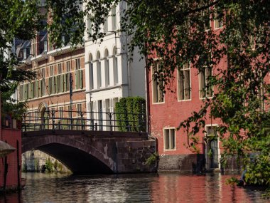 Belçika 'nın eski kenti Gent.