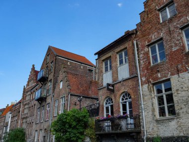 Belçika 'nın eski kenti Gent.