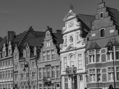 Belçika 'nın eski kenti Gent.