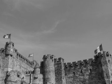 Belçika 'nın eski kenti Gent.