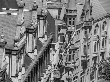 Belçika 'nın eski kenti Gent.