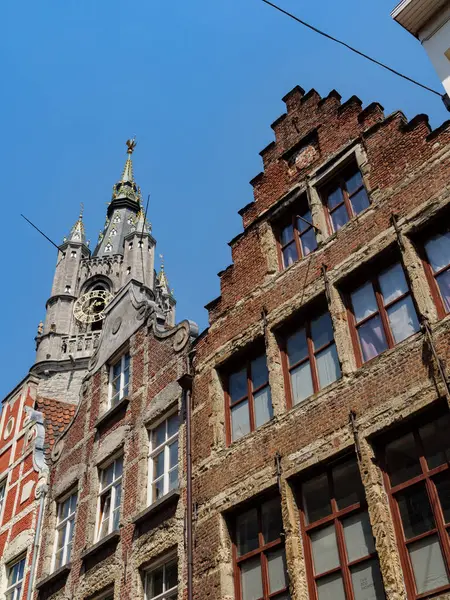 stock image The old city of Gent in belgium