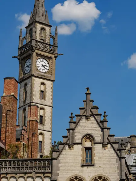 stock image The old city of Gent in belgium