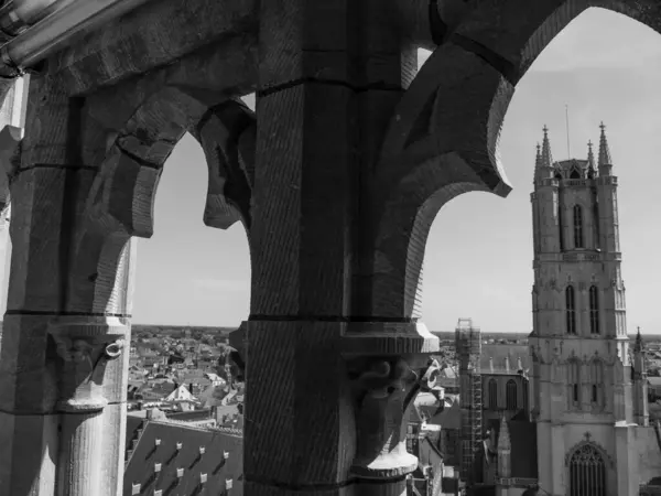 stock image The old city of Gent in belgium