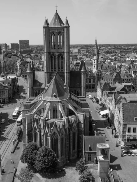 Ciudad Vieja Gent Bélgica — Foto de Stock