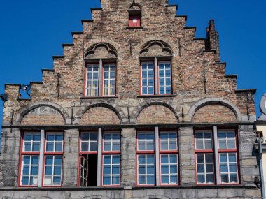 Belçika 'nın eski Bruges kenti.