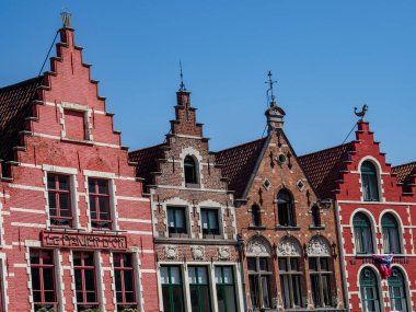 Belçika 'nın eski Bruges kenti.