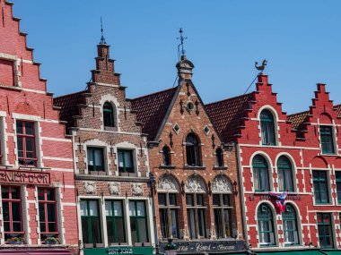Belçika 'nın eski Bruges kenti.