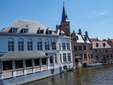 Belçika 'nın eski Bruges kenti.