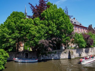 Belçika 'nın eski Bruges kenti.