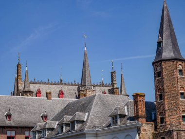 Belçika 'nın eski Bruges kenti.