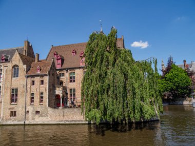 Belçika 'nın eski Bruges kenti.