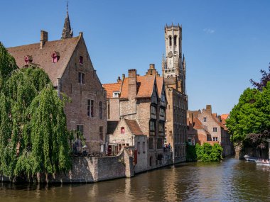 Belçika 'nın eski Bruges kenti.