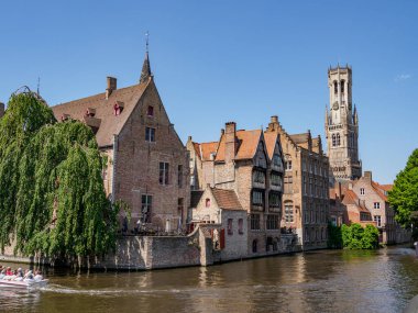 Belçika 'nın eski Bruges kenti.
