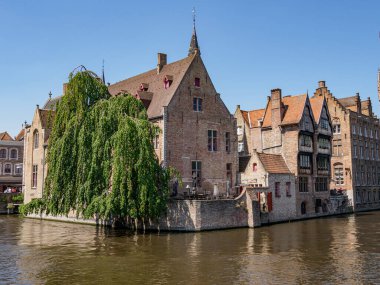 Belçika 'nın eski Bruges kenti.